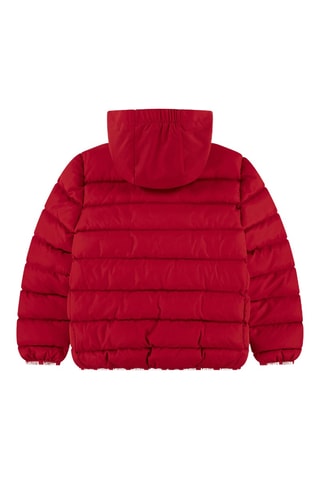 Doudoune à capuche - Rouge