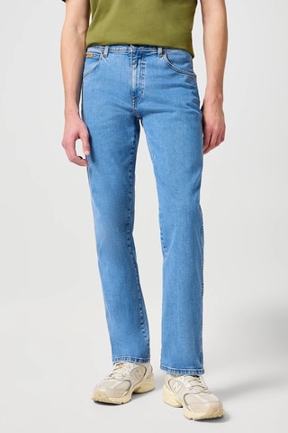 Jeans Texas - Wit en blauw