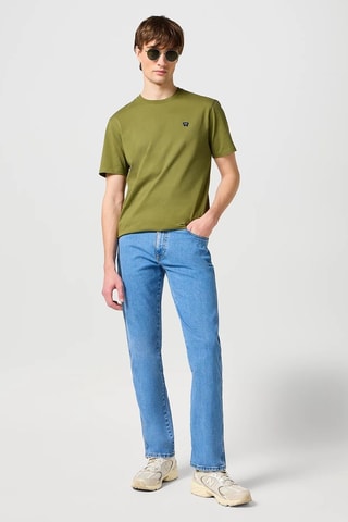 Jeans Texas - Wit en blauw