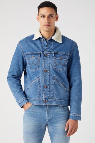 Jasje Regular Fit - Blauw en bruin