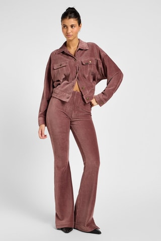 Velours Jasje Rider - Roze