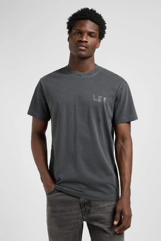 T-shirt Relaxed Fit - Zwart