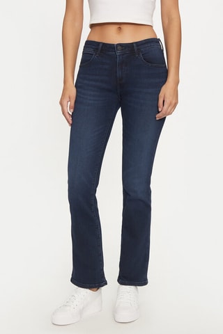 Bootcut Jeans Boot Fit - Wit en blauw