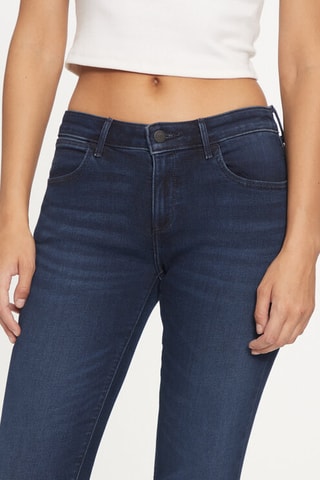 Bootcut Jeans Boot Fit - Wit en blauw