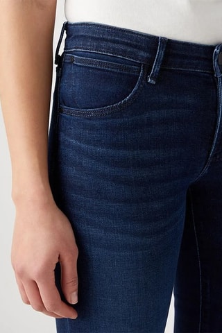 Bootcut Jeans Boot Fit - Wit en blauw