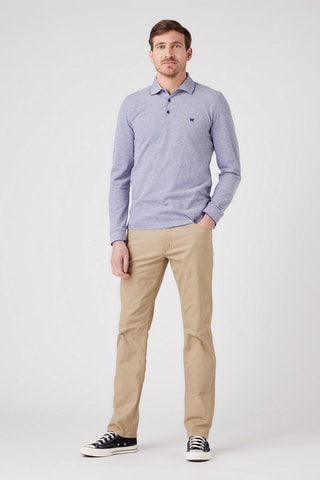 Polo - Wit, zwart en blauw