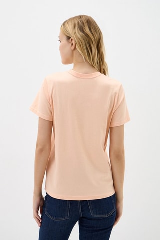 T-shirt - Blauw, groen en oranje