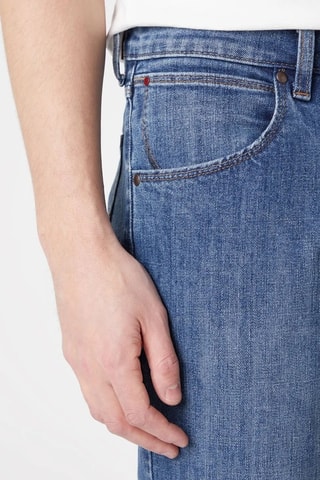 Jeans Regular Stone - Blauw en bruin