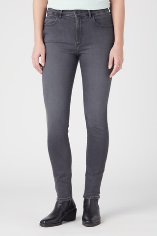 Skinny Jeans Hoge Taille - Blauw