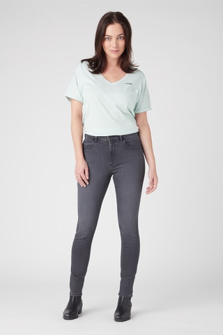 Skinny Jeans Hoge Taille - Blauw
