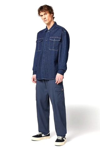 Broek Casey Jones - Wit, rood en blauw