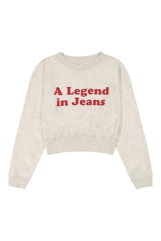 Sweater relaxed - Wit