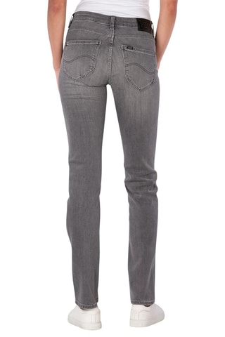 Rechte Jeans Classic Straight - Wit en grijs