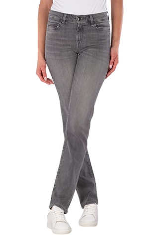 Rechte Jeans Classic Straight - Wit en grijs