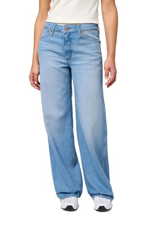 Jeans wide legs World - Blauw