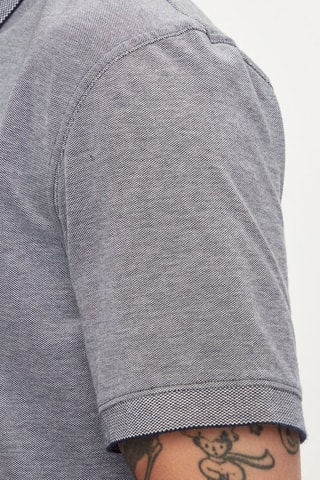 Polo - Wit, blauw en grijs