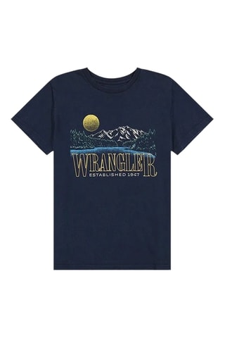 T-shirt Regular Fit - Blauw