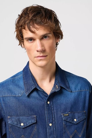 Overhemd Regular Fit - Blauw