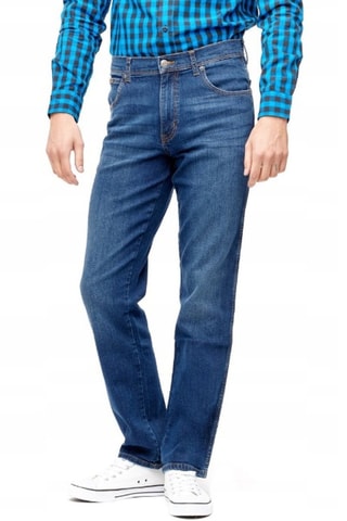Jeans slim fit Texas - Blauw