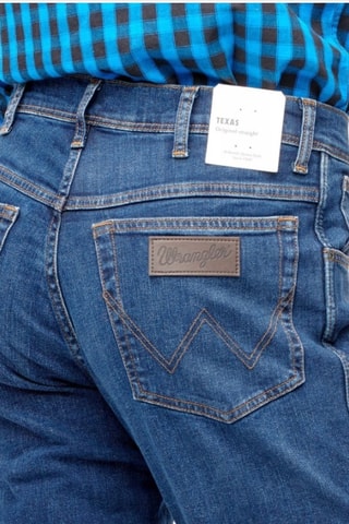 Jeans slim fit Texas - Blauw