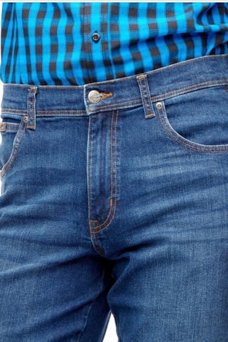 Jeans slim fit Texas - Blauw