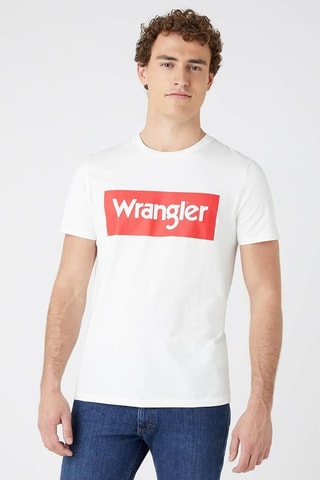 T-shirt - Wit en rood