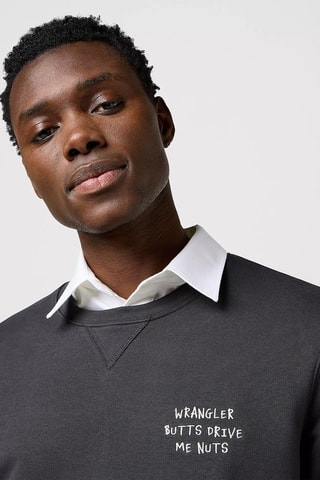 Sweater Relaxed Fit - Zwart