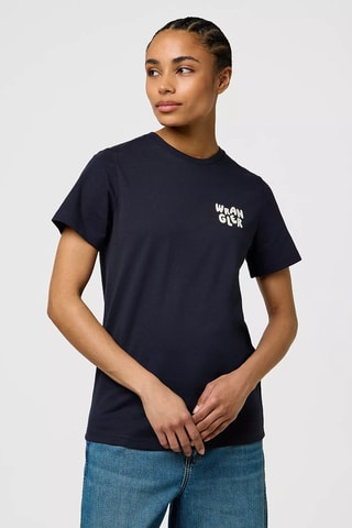 T-shirt Regular Fit - Blauw