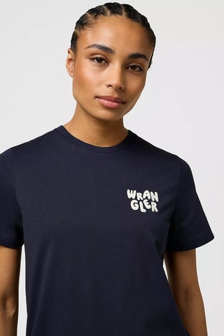 T-shirt Regular Fit - Blauw