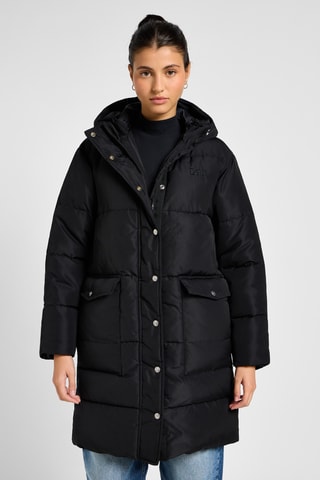 Jasje Relaxed Fit met Capuchon - Wit en zwart