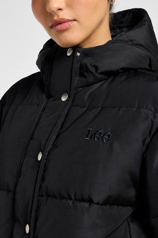 Jasje Relaxed Fit met Capuchon - Wit en zwart