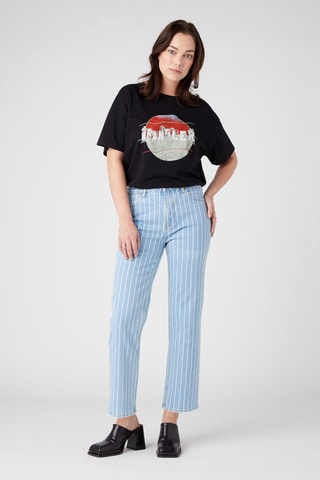 Rechte Jeans - Blauw