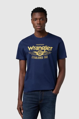 T-shirt - Marineblauw