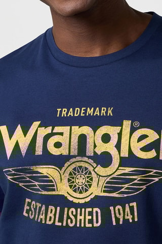 T-shirt - Marineblauw