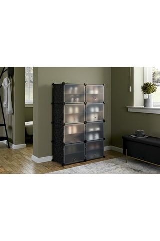 Scarpiera cubo - 83 x 32 x 122 cm