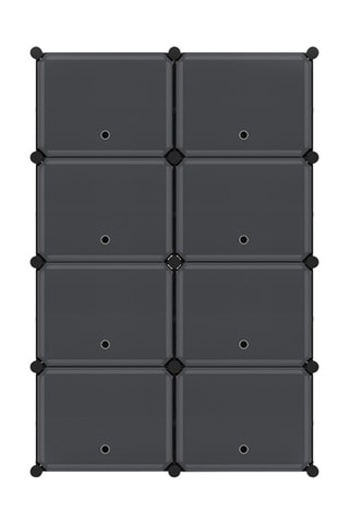 Scarpiera cubo - 83 x 32 x 122 cm