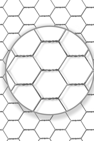 Gabbia per uccellini con rete - 18 m²