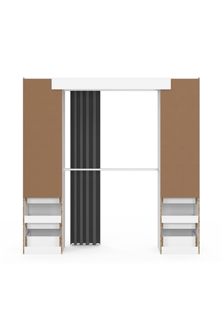 Appendiabiti 6 cassetti  Justine - 180 x 180 x 50 cm