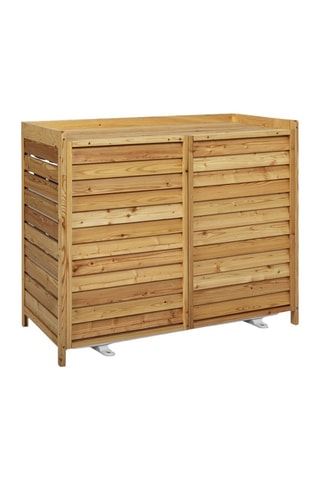 Coperchio esterno per climatizzatore in legno