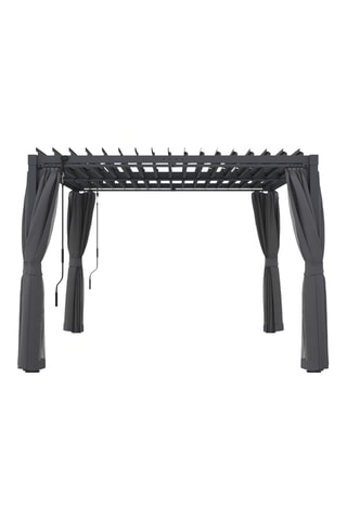 Pergola bioclimatica e 4 lamelle antizanzare  - 4 x 3 m