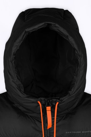 Pechera con capucha unisex Betsy - Negro