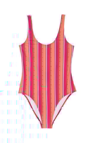 Bañador Darias - Naranja y rosa