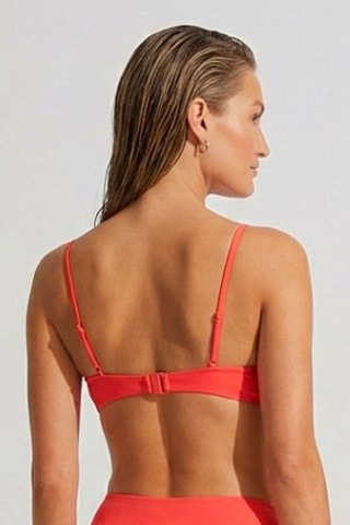 Sujetador de bikini Vahina - Rojo