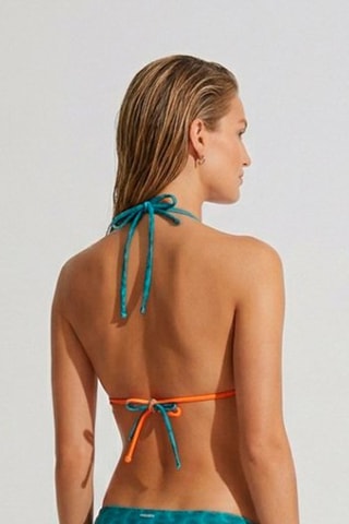 Sujetador de bikini Loana - Azul pato