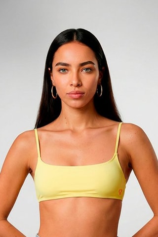 Sujetador de bikini Vahina - Amarillo