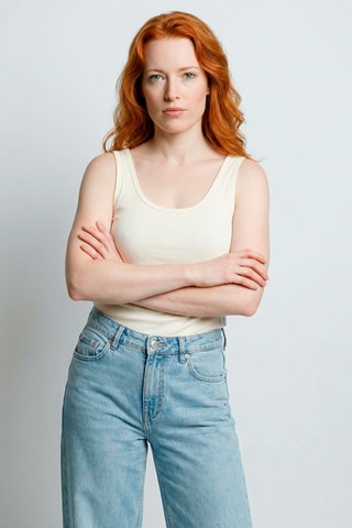 Camiseta de tirantes Eva - Blanco