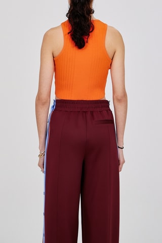 Camiseta de tirantes Azul - Naranja