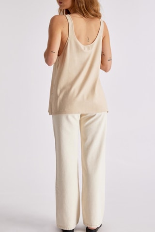 Camiseta de tirantes Debbie - Beige