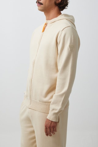 Cárdigan con capucha Philou - Crudo