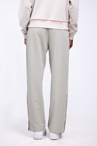 Pantalón de tiro alto unisex Ariane - Gris claro